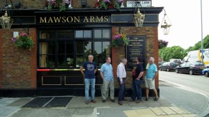 Fullers Brewery,Mawson Arms    